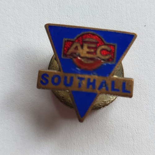 Vintage enamel aec - vintage,
