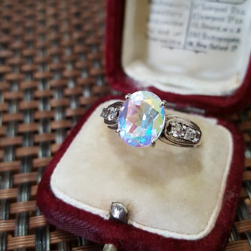 Sterling silver ring mystic - sterling,