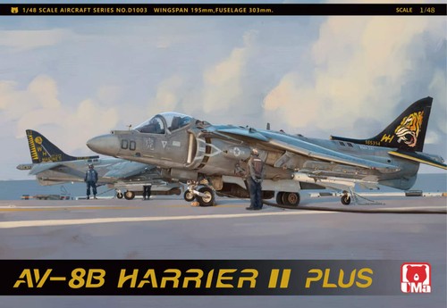 Uma model 8b harrier - 1/48, av-8b