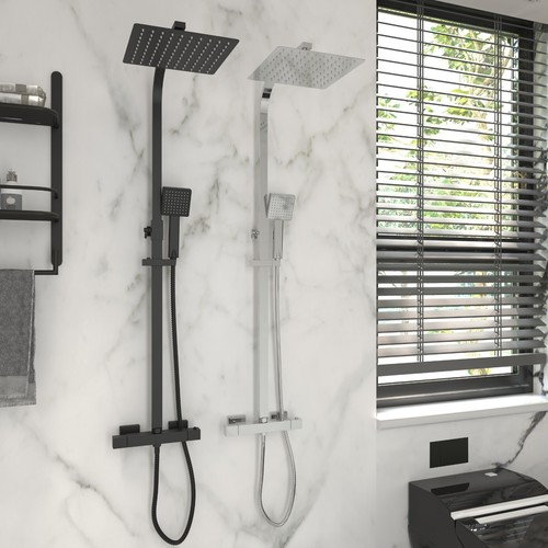 Thermostatic exposed shower - thermostatic,