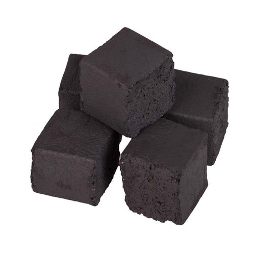 Cubed coconut cube charcoal - coconut,