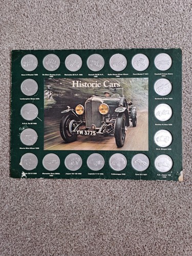 Shell historic cars coin - shell,