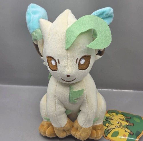 Pokemon sitting leafeon - leafeon, plush