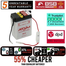 6N2-2A Atom Motorcycle Battery