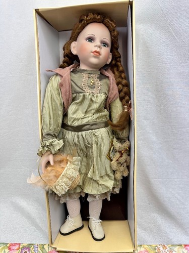 Vintage alberon porcelain doll - porcelain,
