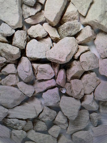 Cotswold stone chippings - stone,