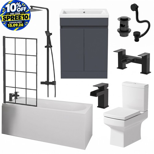Complete bathroom suite - bathroom,