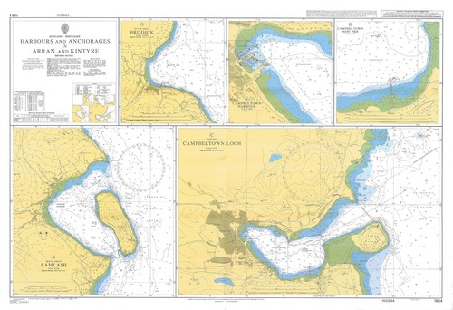 1864 harbours anchorages - harbours,