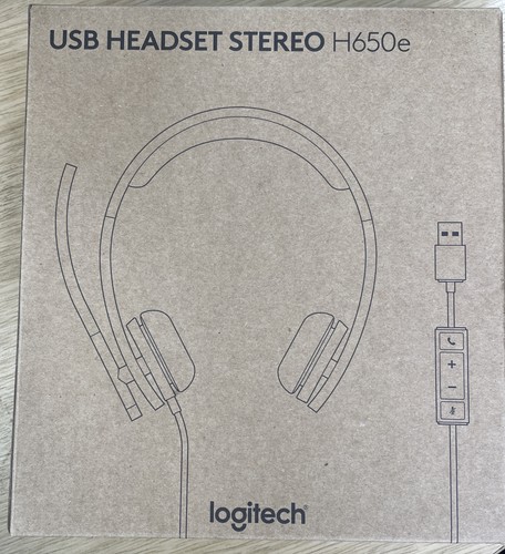 Logitech h650e usb - h650e, headset
