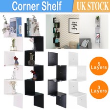 3/5 Tier Floating Wall Shelves