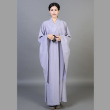 Buddhist Monk Robes Uniform Zen Clothing Shaolin Monk Buddhist  Costume Women