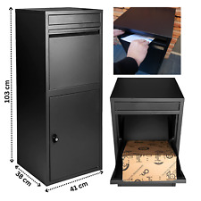 Parcel Delivery Box Extra Large Metal  Lockable Outdoor Package Drop Box Postbox