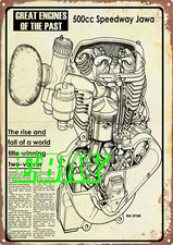 Speedway JAWA 500cc 890 Engine