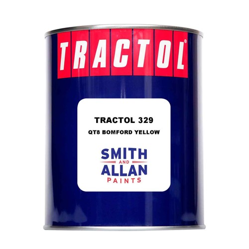 Bomford yellow tractor paint - bomford,