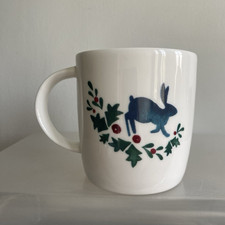 National Trust Mug - Blue Hares & Holly