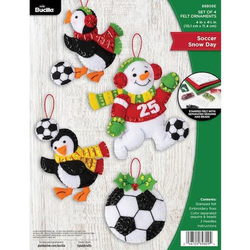 Bucilla felt ornaments - bucilla,