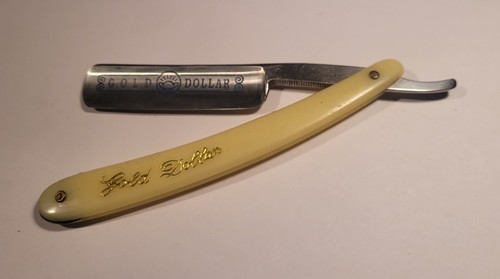 Gold dollar straight - dollar, razor