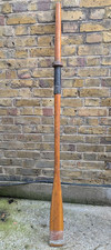 (E) VINTAGE  WOODEN BOAT  OAR