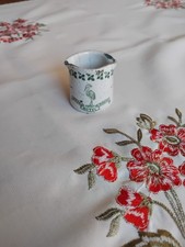 Vintage 1920 Dunn Bennett & Co " Heron House Hotel " Double Spout Mini Cream Jug