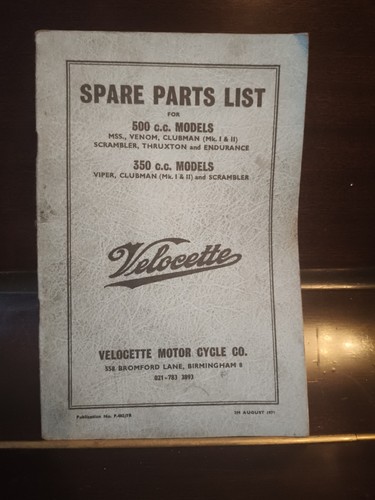 Velocette motor cycle - cycle, co