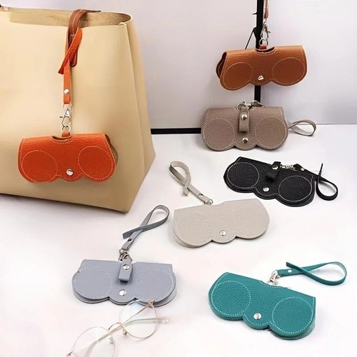 Leather glasses case - pu,