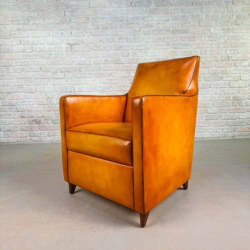 Vintage light tan - tan, leather