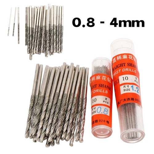 Diamond coated twist drill - coated,