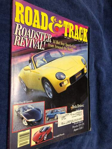 Road track magazine july - road,