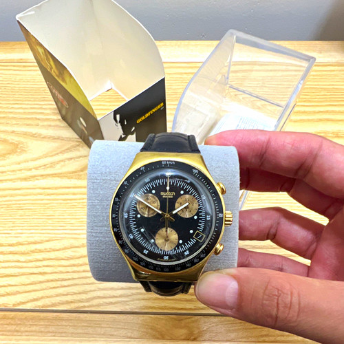 Swatch goldfinger 007 - goldfinger,