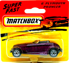 Matchbox SuperFast no: 6 PLYMOUTH PROWLER Car in Dark Purple Color MOC
