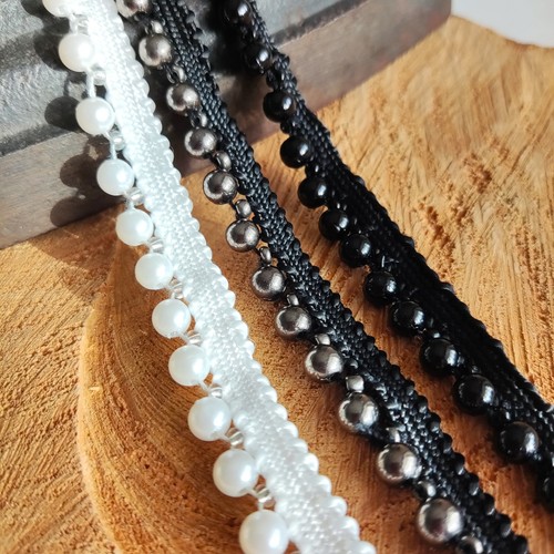 Pearl lace trim - lace,