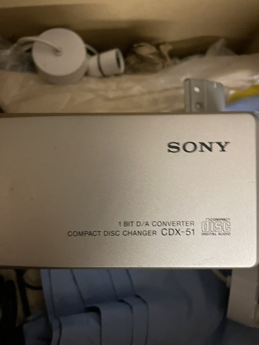 Vintage sony cdx 51rf compact - vintage,