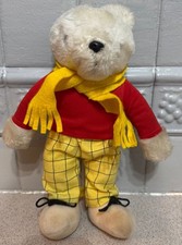 Vintage Rupert The Bear 1980s Express Newspapers 1986 Collectible Teddy Bear