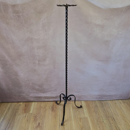 Vintage twisted wrought iron - twisted,
