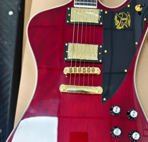 Custom firebird red - red, gold
