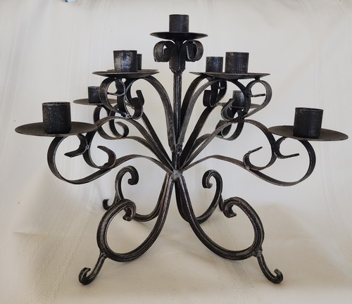 Wrought iron gothic scroll - iron, 9