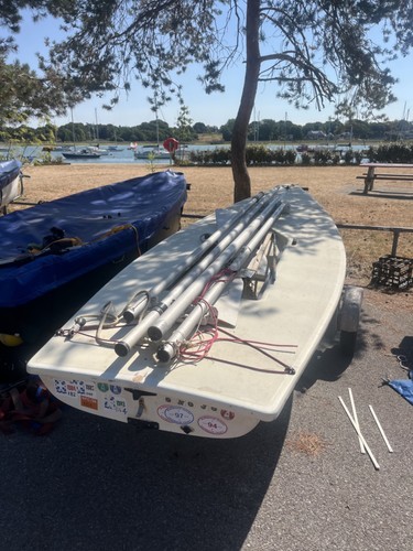 Laser radial sailing dinghy - radial,