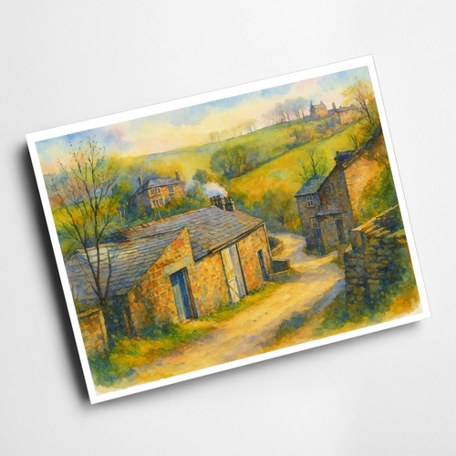 Print corn mill bottom - a6,