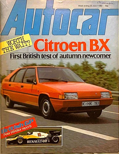 Autocar magazine jul - autocar, 23-jul-83
