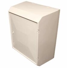 Mk2 Electric Meter Box – Surface Mounted Housing (503mm x 408mm x 236mm) – White