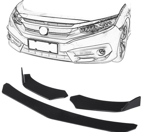 Front spoiler diffuser
