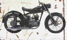 MZ RT125 1956 Aged Vintage