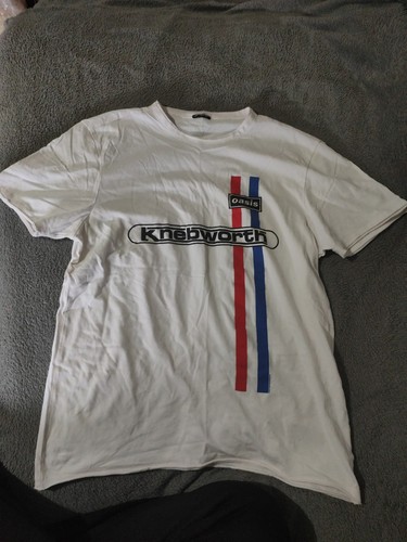 Oasis knebworth tshist white - oasis,
