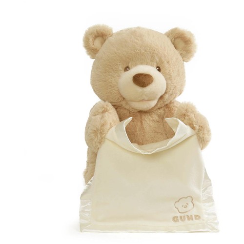 Gund peek boo teddy bear - peek-a-boo,