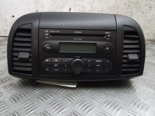 Nissan micra radio stereo 6cd - micra,
