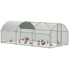 PawHut Walk-In Chicken Run