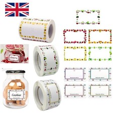 250/500pcs Jam Labels Food