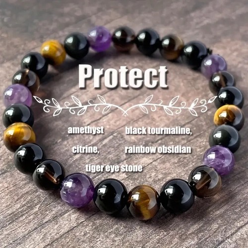 Protect bracelet amethyst - protect,
