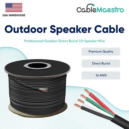 16awg speaker cable - cable, outdoor