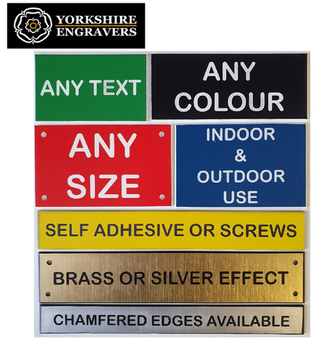 Engraved signs door - signs,